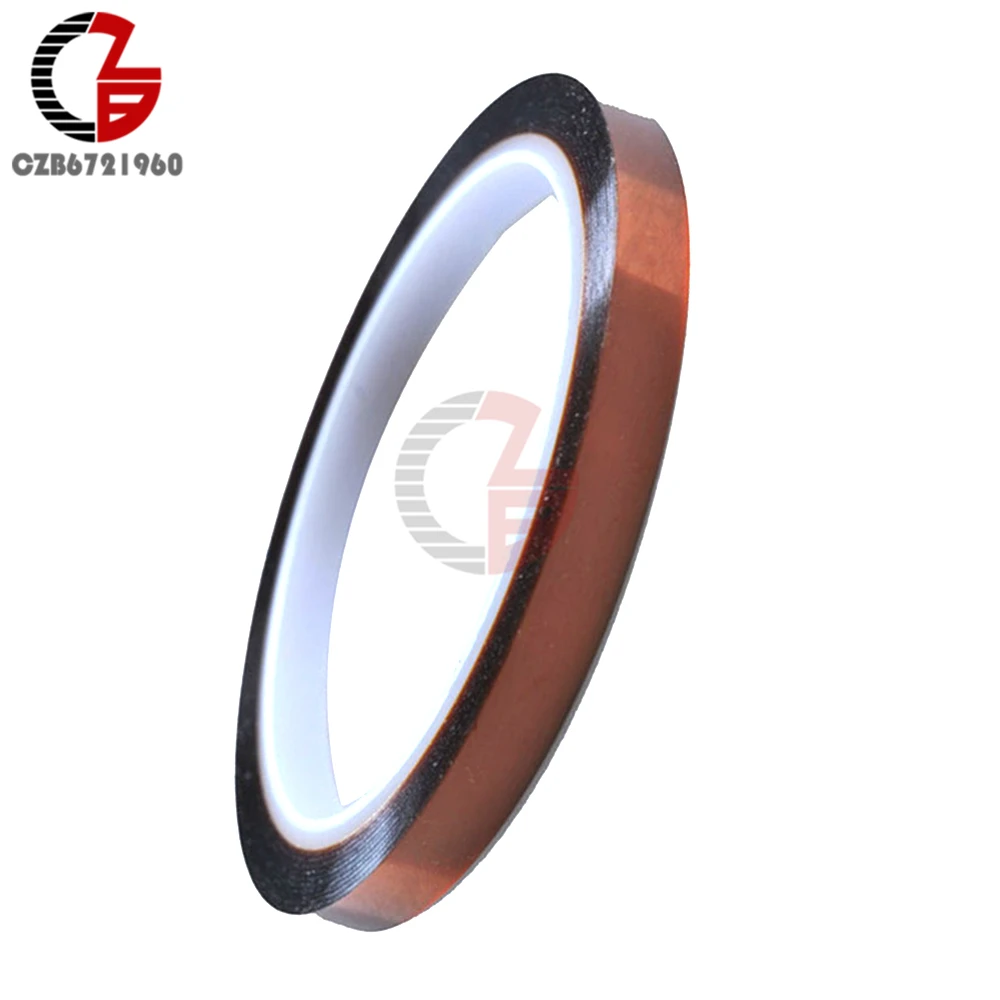 

8MM 8MMx30M BGA High Temperature Heat Resistant Polyimide Gummed Adhesive Tape