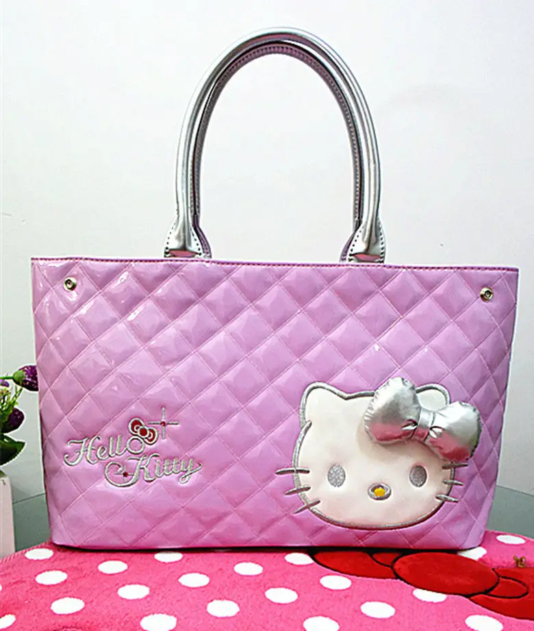 New Hello Kitty Big Handbag Tote Bag Shoulder Shopping Bag yey 16011P