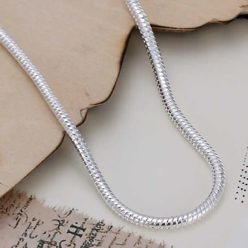 Посеребренные ювелирные изделия с серебряным напылением цепи браслеты с подвесками 3M цепи змейки браслет ювелирные изделия браслет H187