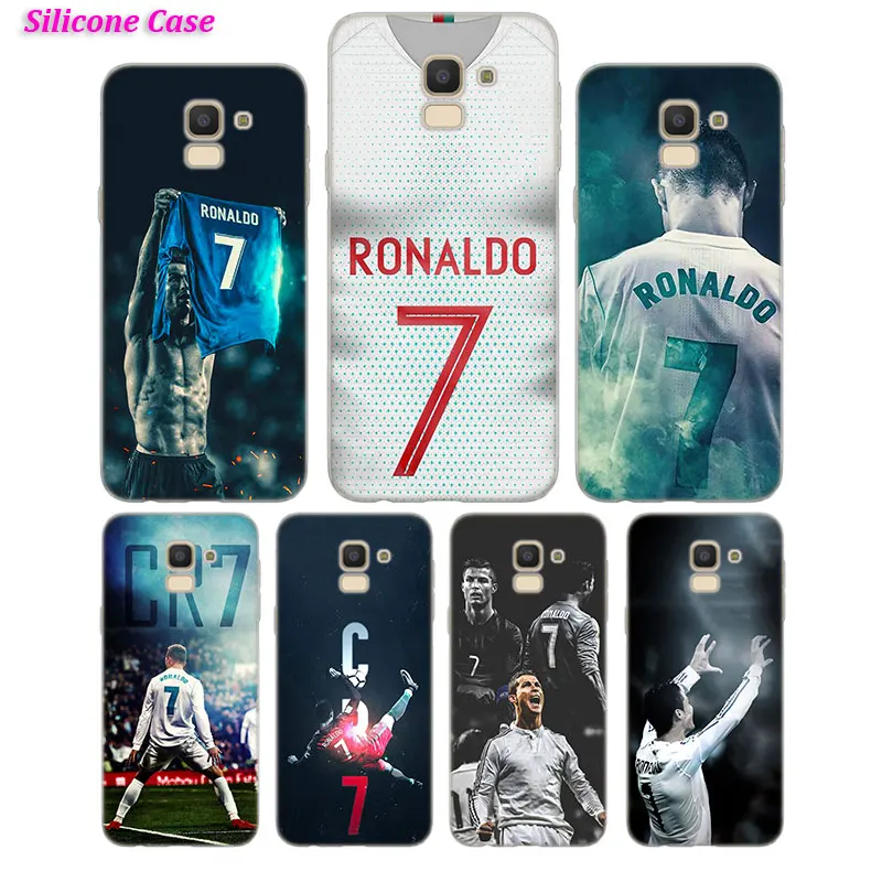 

Silicone Phone Case Cristiano Ronaldo CR7 for Samsung Galaxy j8 j7 j6 j5 j4 j3 Plus Prime 2018 2017 2016 Cover