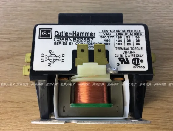 

[VK] New original American Cutler-Hammer C25BNB225B7 contactor 220V switch