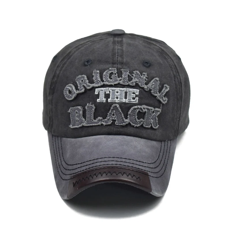 Горячая Ретро Gewassen бейсболка Voorzien Snapback Uitgerust Кепка Hoed Voor Mannen Bone Vrouwen Gorras повседневная Короткая Черная кепка для домашних животных