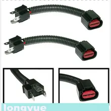 Longyue 10 шт. H4 9003 для H13 9008 переходник для фары соединитель электропроводки для Форд Додж universalc 15 см провода