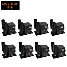 8xlot сценический эффект CO2 ткацкий станок двойной сопла CO2 Колонка эффект Dmx 512 Управление стрелять 7-10 м с высоким Давление шланг TP-T27B