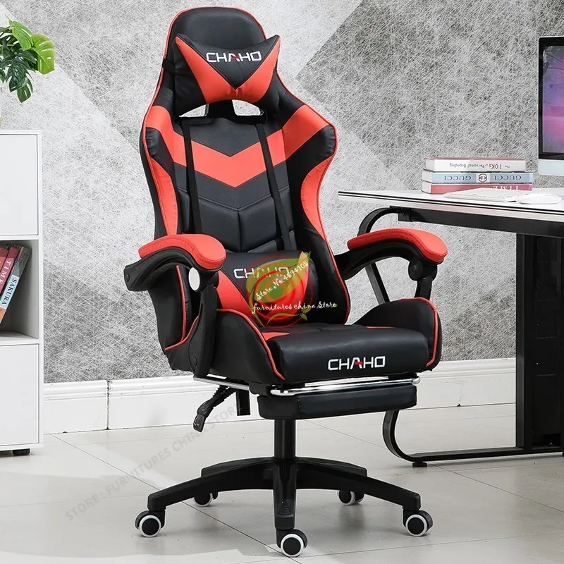  Gaming Gamer Chair Office Rotating Chair Office Furniture Chair Synthetic Leather With Handrails Co