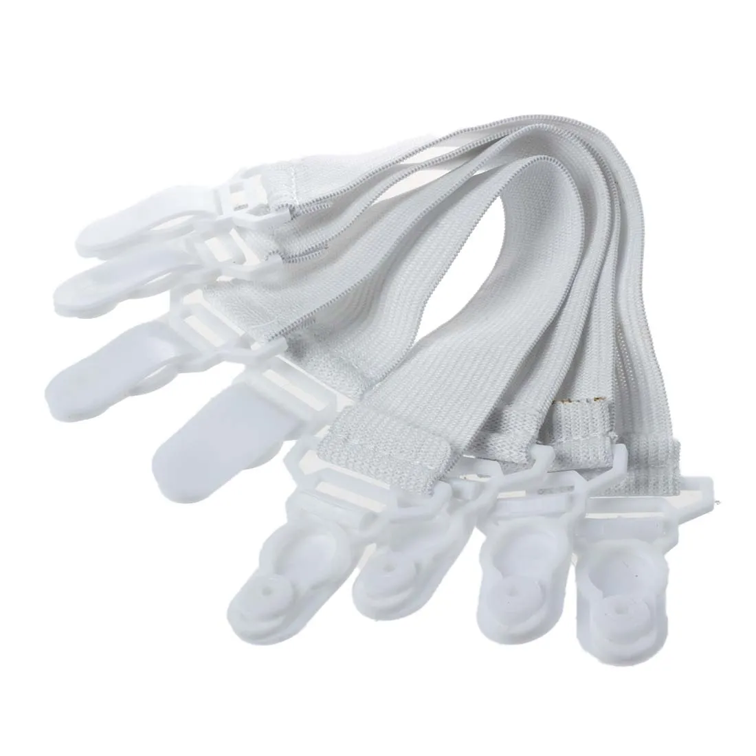best 4 pcs home white elastic mattress bed sheet grippers clips in best sheet grippers