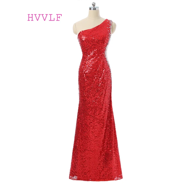 2018 Prom Dresses with One Shoulder