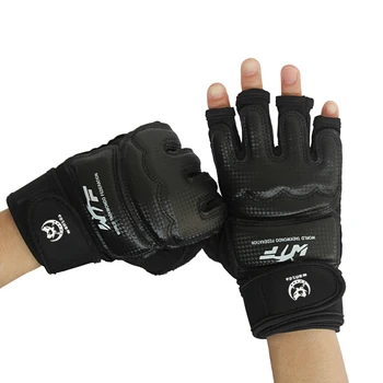 

Kids Half Fingers Boxing Gloves hand grip Luva De Boxe Muay Thai Karate/Boxeo/MMA/Taekwondo Sandbag Punch Kick boxing Dumbbell