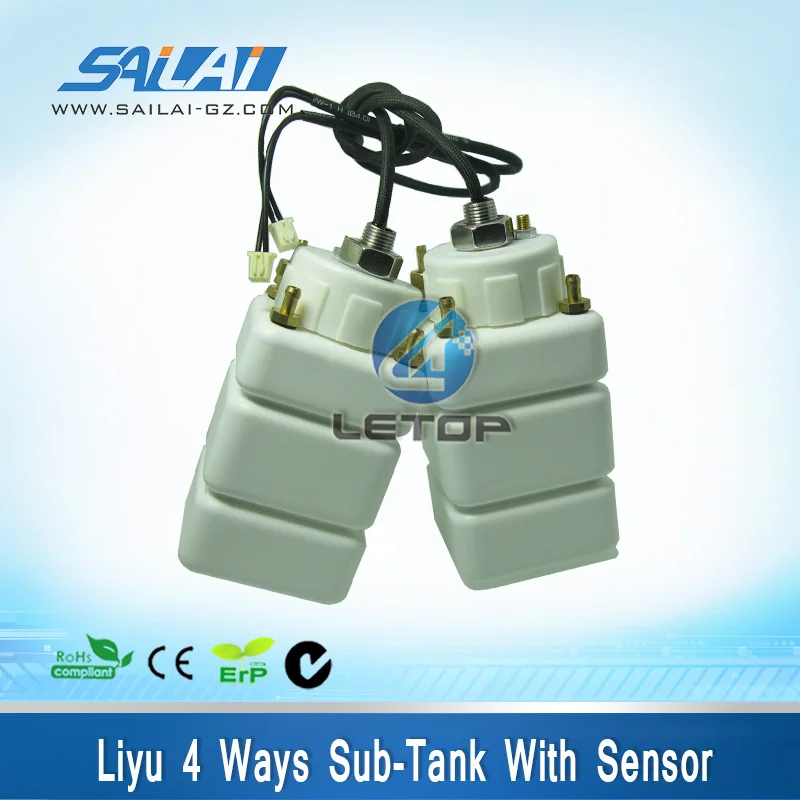 

Liyu Solvent Printer 4 Ways Solvent Tank With Level Sensor