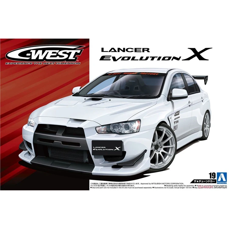 1/24 CWEST LANCER Evolution X '07 05320