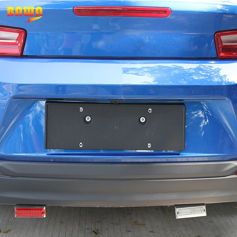 HANGUP ABS внешний задний номерной знак держатель украшение отделка для Chevrolet Camaro 2017