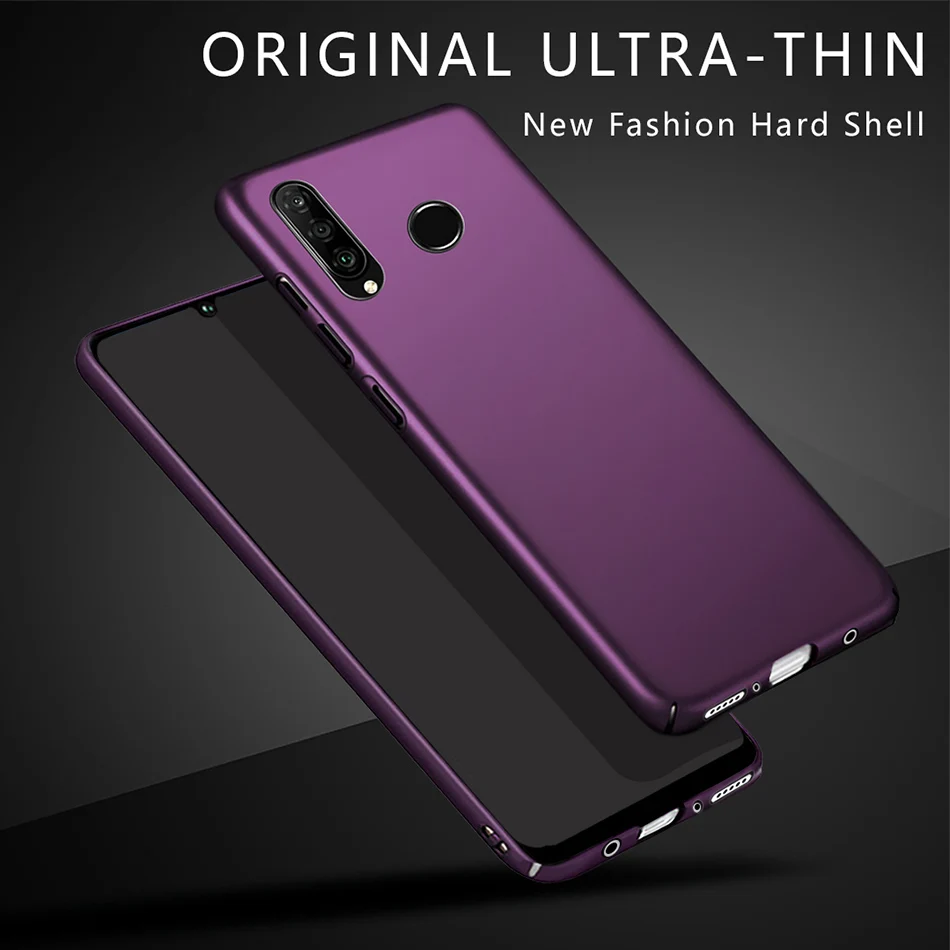 For Huawei P30 Lite Case Matte Slim Hard PC Back Cover For Huawei P30 Pro Phone Case For Huawei P30lite P30pro P 30 P30 Fundas