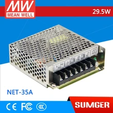 MEAN WELL NET-35A 30W+ 5V 4A+ 12V 1.5A-5 V 0.5A тройной выход импульсный источник питания AC-DC 3 способ