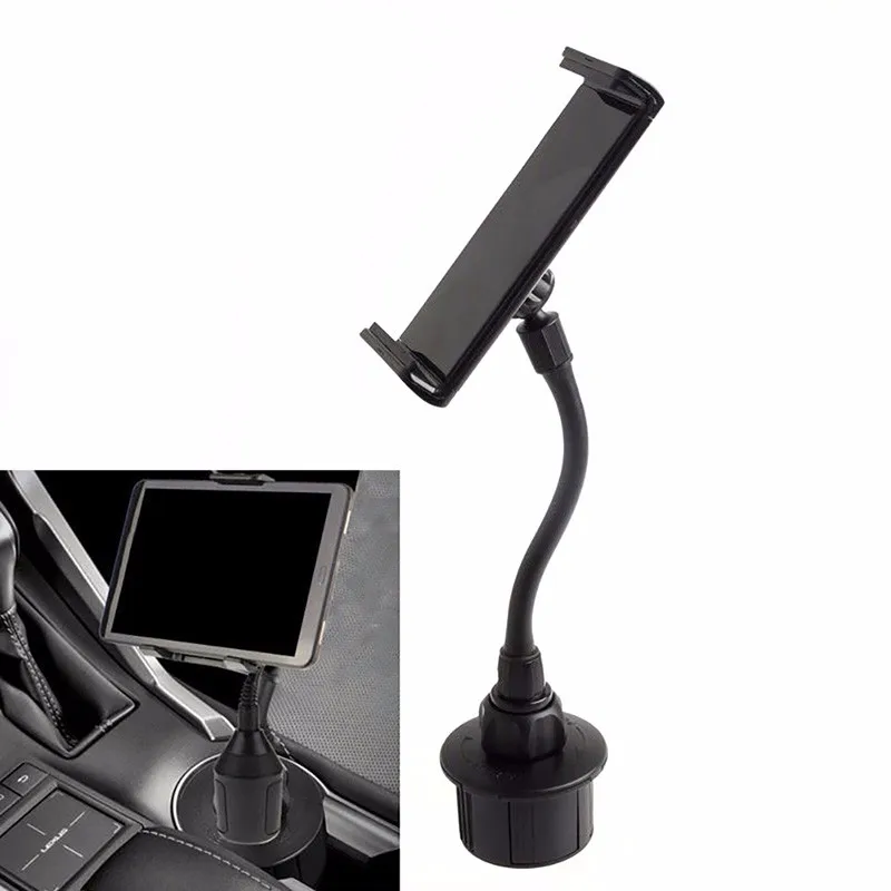7"10.1" inch Tablet Car Cup Holder Mount For Apple iPad Mini Galaxy
