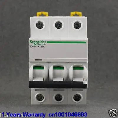 

DHL/EUB 5pcs NEW Original for Schneider IC65N 3P C25A Breaker 15-18
