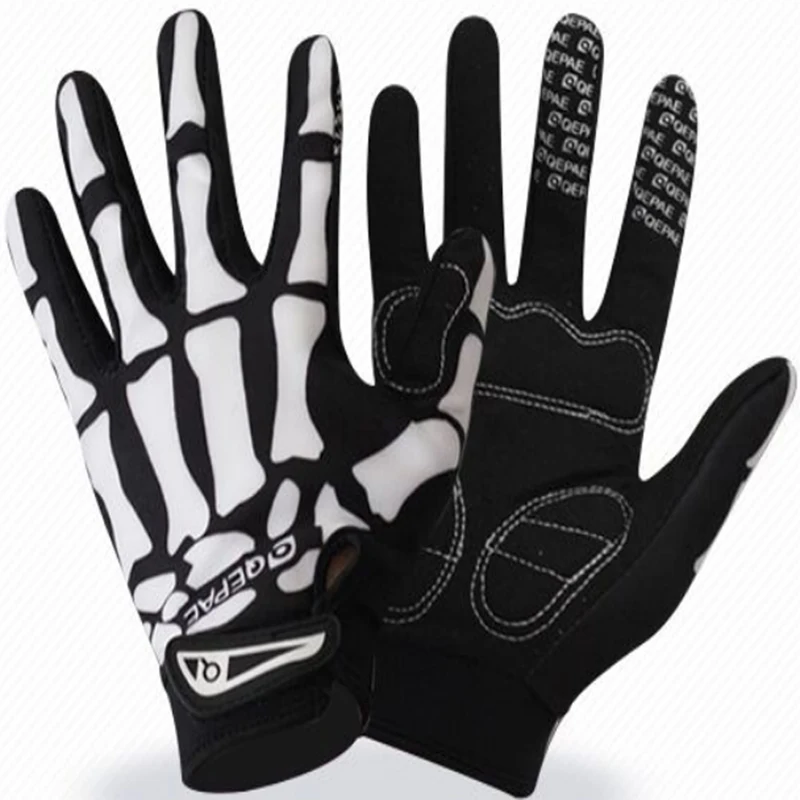 qepae skeleton gloves