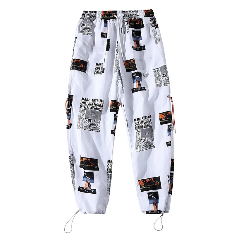

Hip Hop Sportswear Ankle-length Pants Funny Casual Sweatpants Fitness Joggers Men Pants Street Trousers Fashion Pants Streetwear