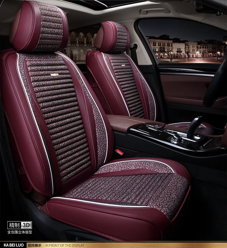 На свой вкус Автоаксессуары универсальный роскошные кожаные новые подушки сиденья автомобиля для SKODA Kodiaq Spaceback Новый SUPURB Superb Combi