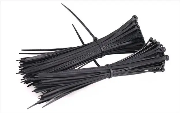

Nylon tie with self locking nylon tie with plastic bar with the national standard 3*80 (1000 / bag)