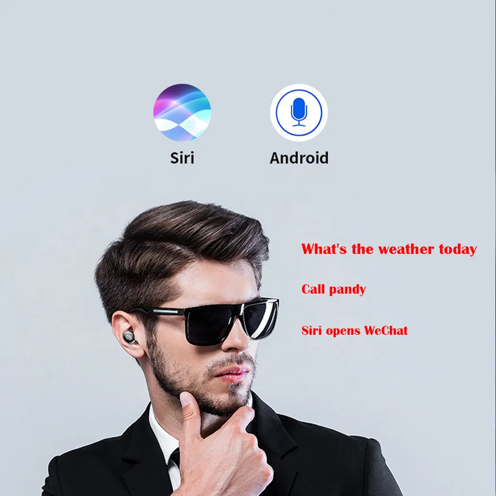 Beautyess Мини Bluetooth наушники беспроводные наушники TWS Mini True BT 5,0 стерео наушники бас гарнитура с зарядкой сокровище