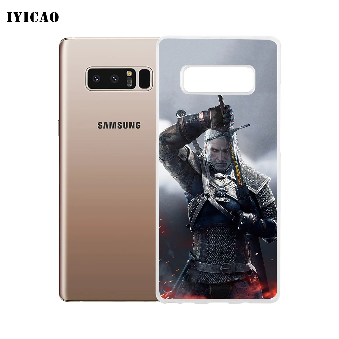 Iyicao Ведьмак 3 игры мягкий силиконовый чехол для телефона samsung A5 A6 плюс A7 A8 A9 J3 J5 J7 Note