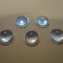 PMMA светодиодный объектив диаметром 13 мм высота 5,0 мм плоско выпуклая линза, светодиодный оптический объектив, 1 Вт 3 Вт 5 Вт Лазерный светильник линзы