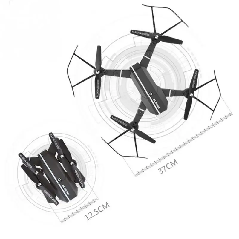 8807HD-G Дрон складной карманный RC Квадрокоптер-RTF 360 Rolling 2,4G 6Axis RC Quadcopter 0.3MP WiFi Pixel Edition