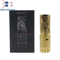 mech mod mech Hardess mod פליז תיל 510 בקוטר 26.5mm חומר עבור 18,650 20,700 21,700 אופנות עט הסוללה מאדה vape vs קנדי 25 (5)