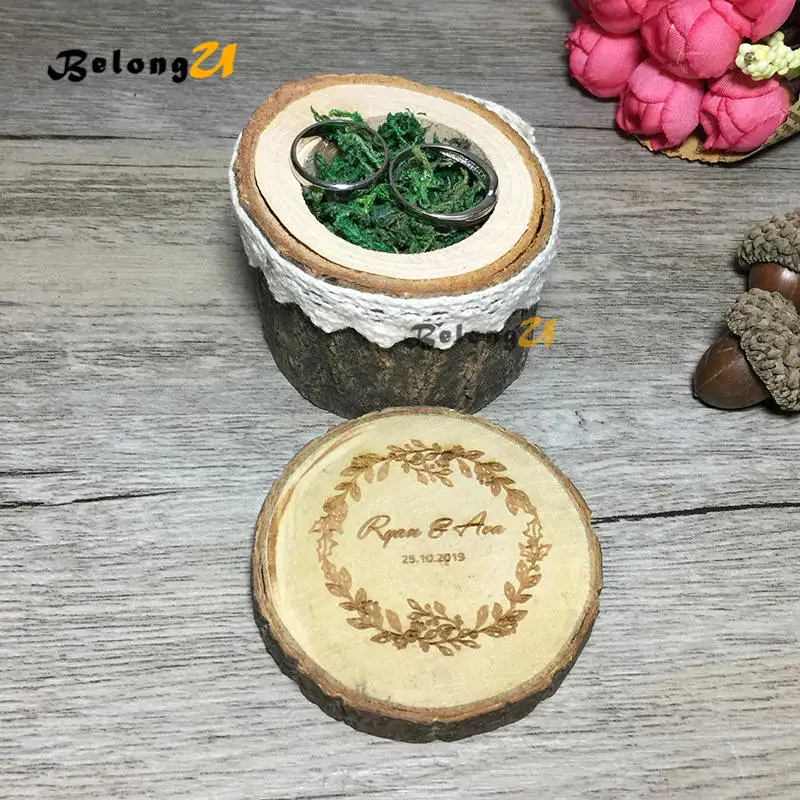 custom ring box wedding decor MUW-283- 08