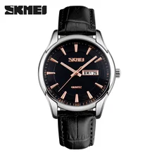 Прямые Продажи с кожа часы кварцевые роскошные наручные мужчины relogio feminino masculino Спорт Наручные Часы водонепроницаемые Кварцевые Часы