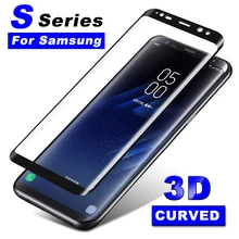3D стекло для samsung Galaxy S7 Edge S6 S 6 7 Edge plus изогнутый защитный лист пленка Tremp телефон Samsong закаленное+ стекло