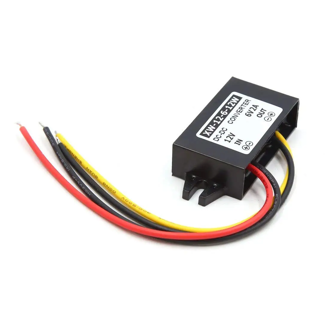 Uxcell DC 12 V до 6 V 2A автомобильный понижающий редуктор преобразователь питания