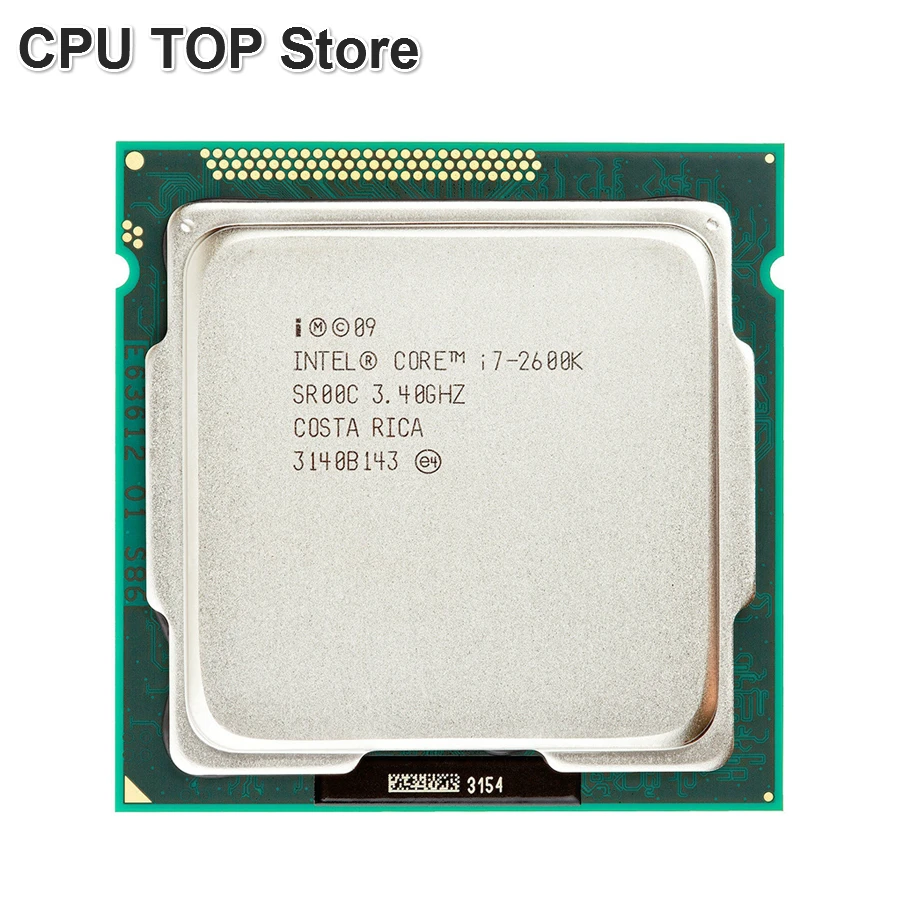 intel Core i7 2600K 3.4GHz SR00C Quad Core LGA 1155 CPU i7