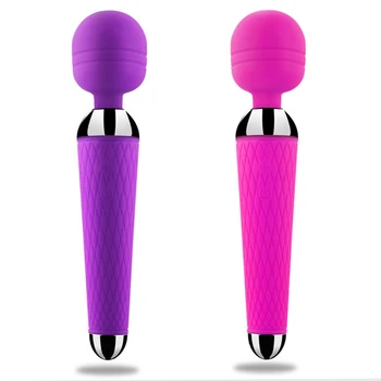 Magic Wand Vibrators for women Sex Products AV Vibrators for adults USB Rechargeable Sex Toys for woman vibrator for clitoris 2