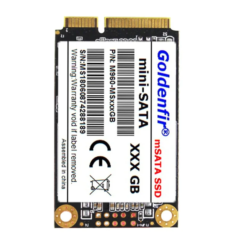Твердотельный накопитель Goldenfir SSD mSATA SATA 3 III II HD внешний 1 ТБ 960 ГБ 480 256 240 128 120