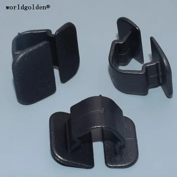 

worldgolden 100pcs plastic clip Insulation Fastener for VW# 8E0863727A,1H5863849