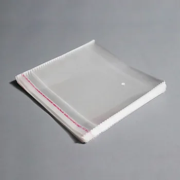 

100pcs 45*65cm Large plastic bag opp self-adhesive bags self-sealing clothing packing folding bags