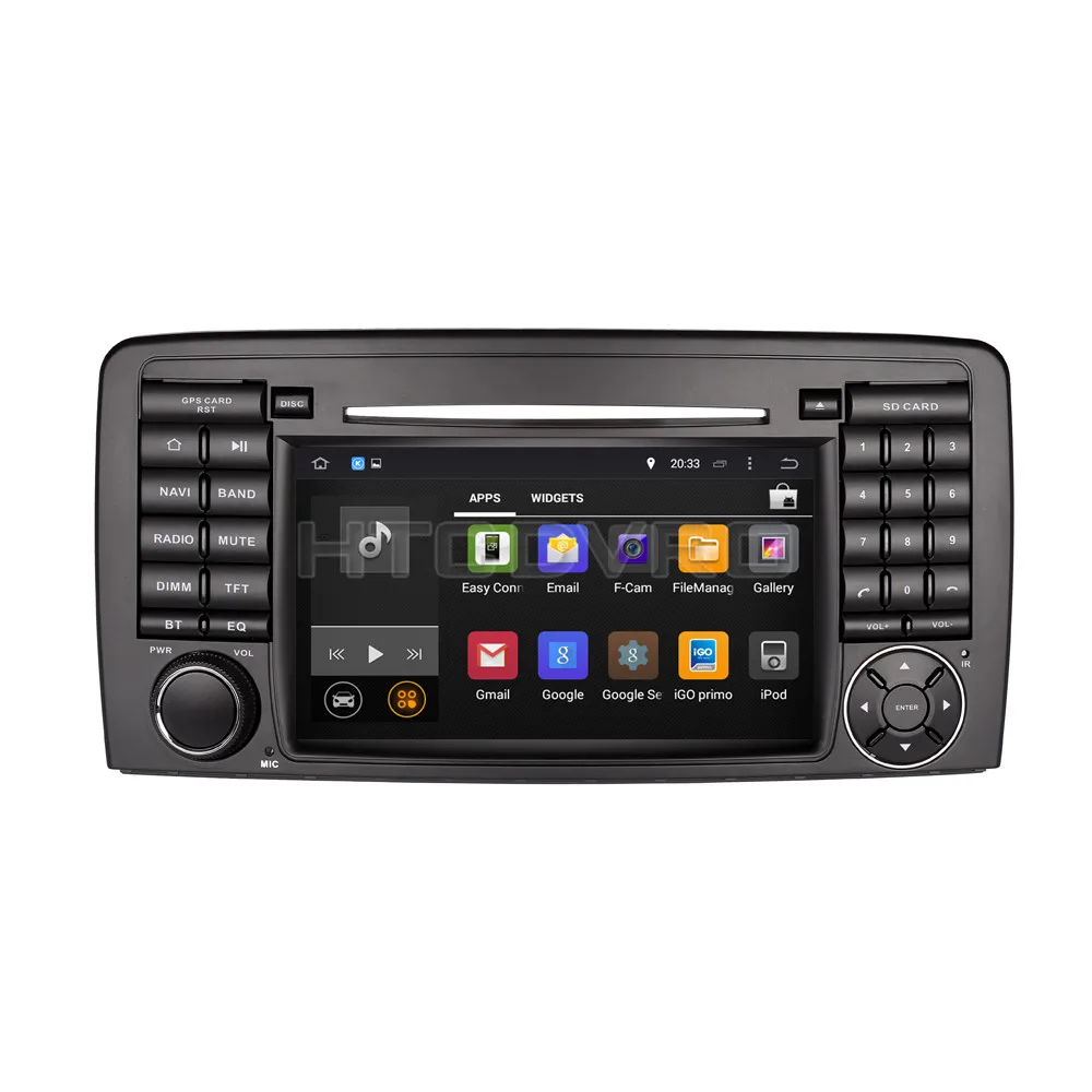 Flash Deal YMODVHT 7inch 4G Octa Core Android 9.0 7.1 Car DVD Player for Benz R class W251(2006-2014) R300,R350 Auto RDS Radio Audio Stereo 2