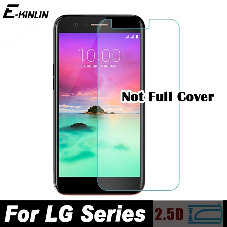

0.3mm 2.5D Clear Tempered Glass Screen Protector Protective Film For LG W30 W10 V50 V40 V35 V30S V30 Plus ThinQ Glass