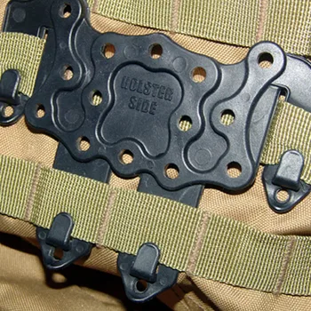 

Strike MOLLE Platform Holster STRIKE MOLLE Adapter holster fits USP Compact Beretta GLOCK Bracket for MOLLE sytem