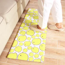 40x60 см/50x80 см/45x120 см/60x90 см мультфильм маленький желтый цыпленок ковер диван Коврик Гостиная Коврик Нескользящие животное мат