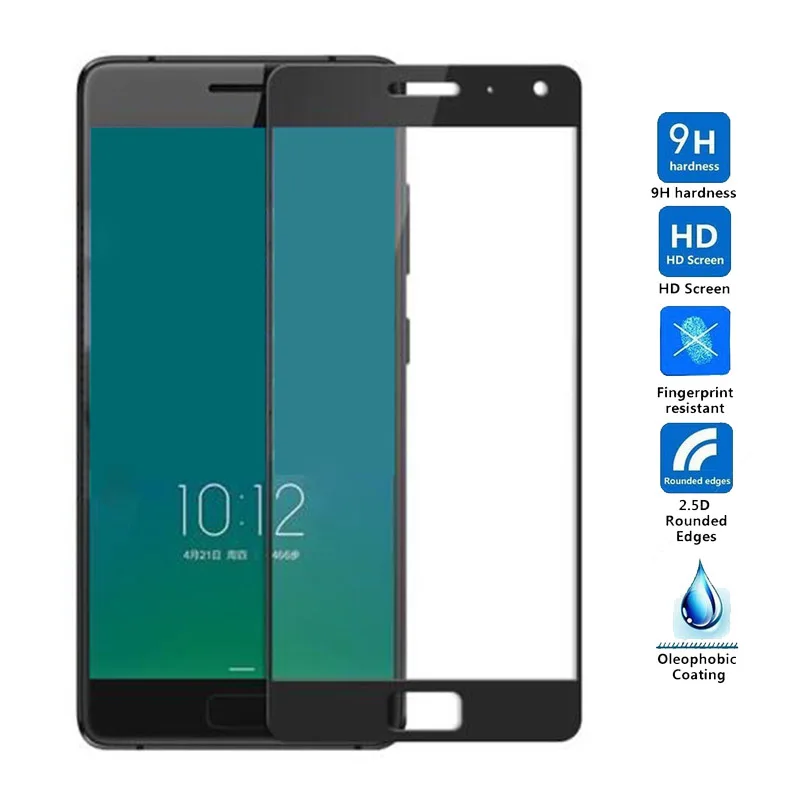 Защитное стекло закаленное 9H 2.5D для Lenovo ZUK Z2 Pro Edge K6 Note k53a48 K8 Note|Защитные стёкла и