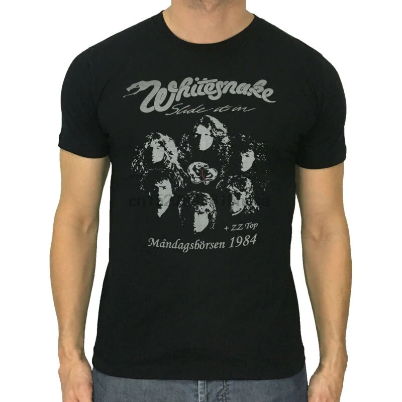 

Whitesnake t-shirt David Coverdale 1984 rock band vintage retro size S to 2XL