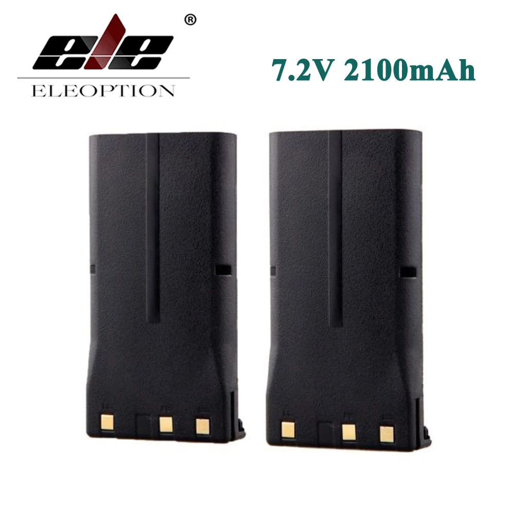 Аккумулятор ELEOPTION для KENWOOD 2 шт. KNB 16 в 7 мАч 2100 17A 21 21N TK 280 290 190 480 16A|battery for|batterie 2100mahbattery