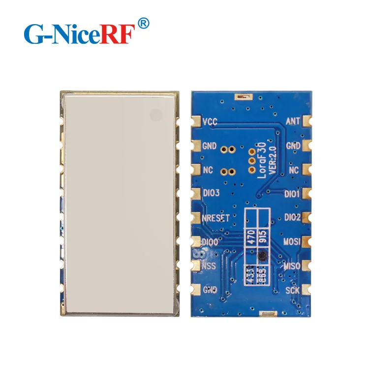 

Free Shipping 2PCS Lora1276F30 1W 5-6km High Sensitivity -139 dBm 868MHz 915MHz SX1276 Wireless RF Module