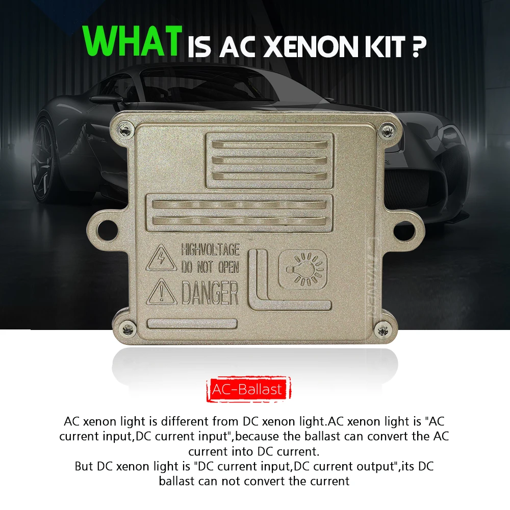 Cawanerl 55W H1 H7 H8 H11 9005 HID ксеноновый светильник набор AC балластная лампа быстрый старт