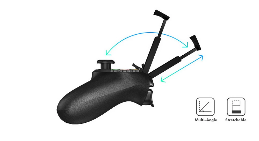 built-in phone holder