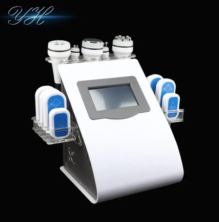 New Design New Model 40k Ultrasonic liposuction Cavitation 8 Pads LLLT lipo Laser Slimming Machine Vacuum RF Skin Care Salon Spa Equipment (1)
