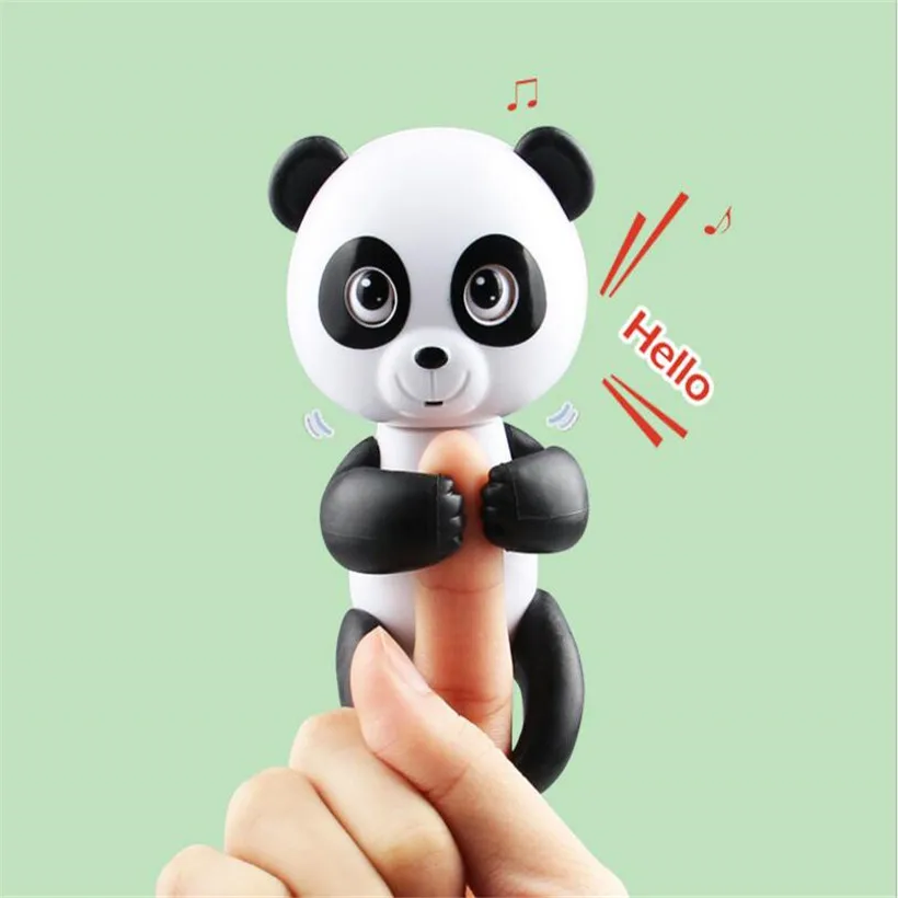 

Funny Cute Fingerling Interactive Finger Panda Smart Colorful Finger Llings Smart Induction Toy Best Christmas Gift Kids Toys