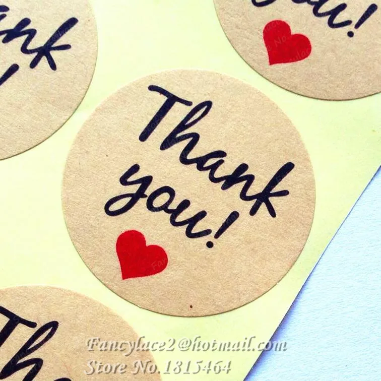 10. thank you  Seal Sticker (10)